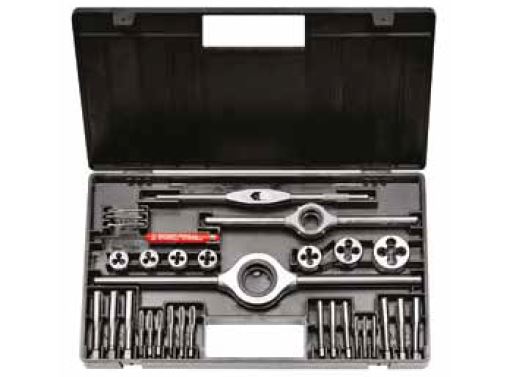 M3-M12 HSS, M 1-II souprava závitořezných  nástrojů v kazetě